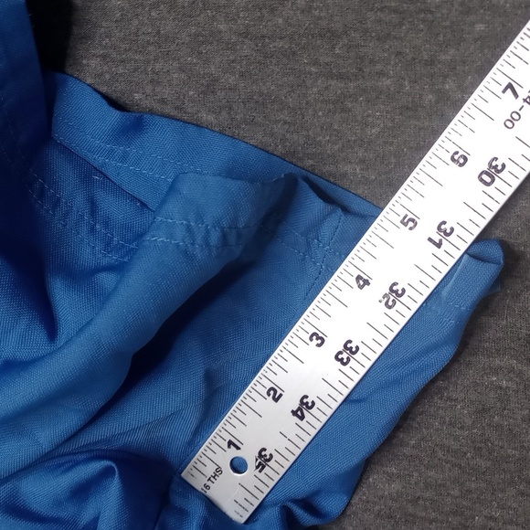 Nike Swim Trunks Shorts Women's XL Blue Silver Swoosh Lined Performance Joggers - Picture 3 of 7